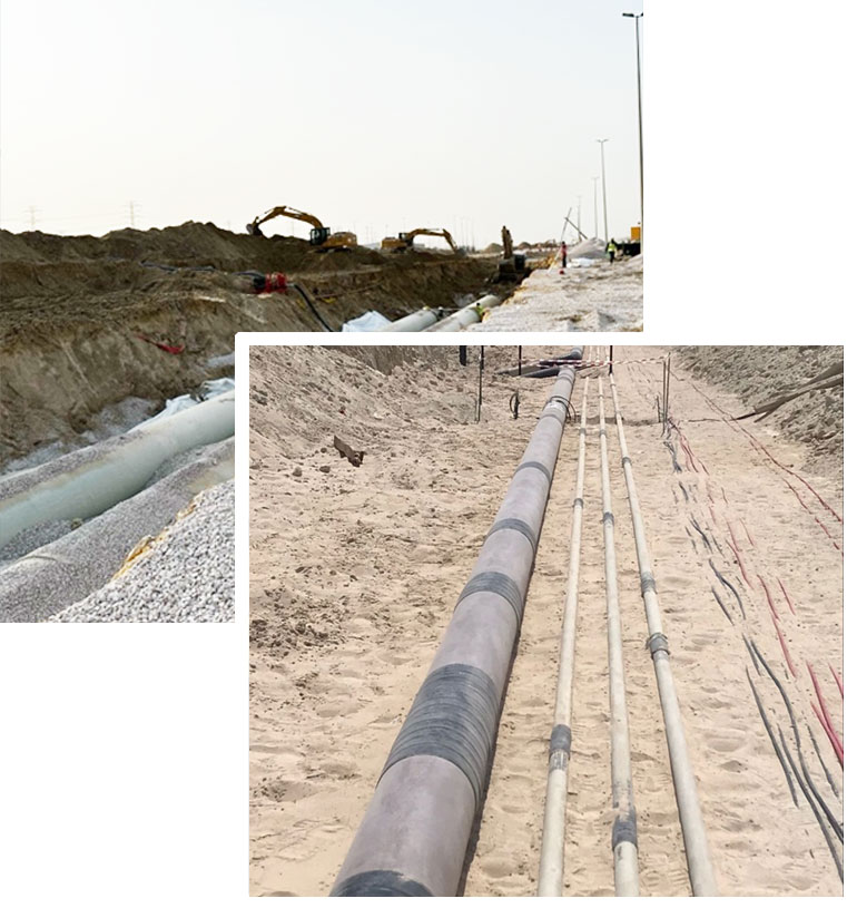 GRE/GRP Pipe Laying and Jointing